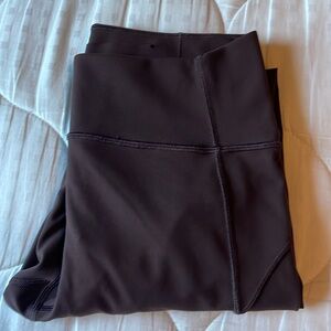 EUC Black Satin (?) In Movement 7/8 Tight *Everlux 25" size 6